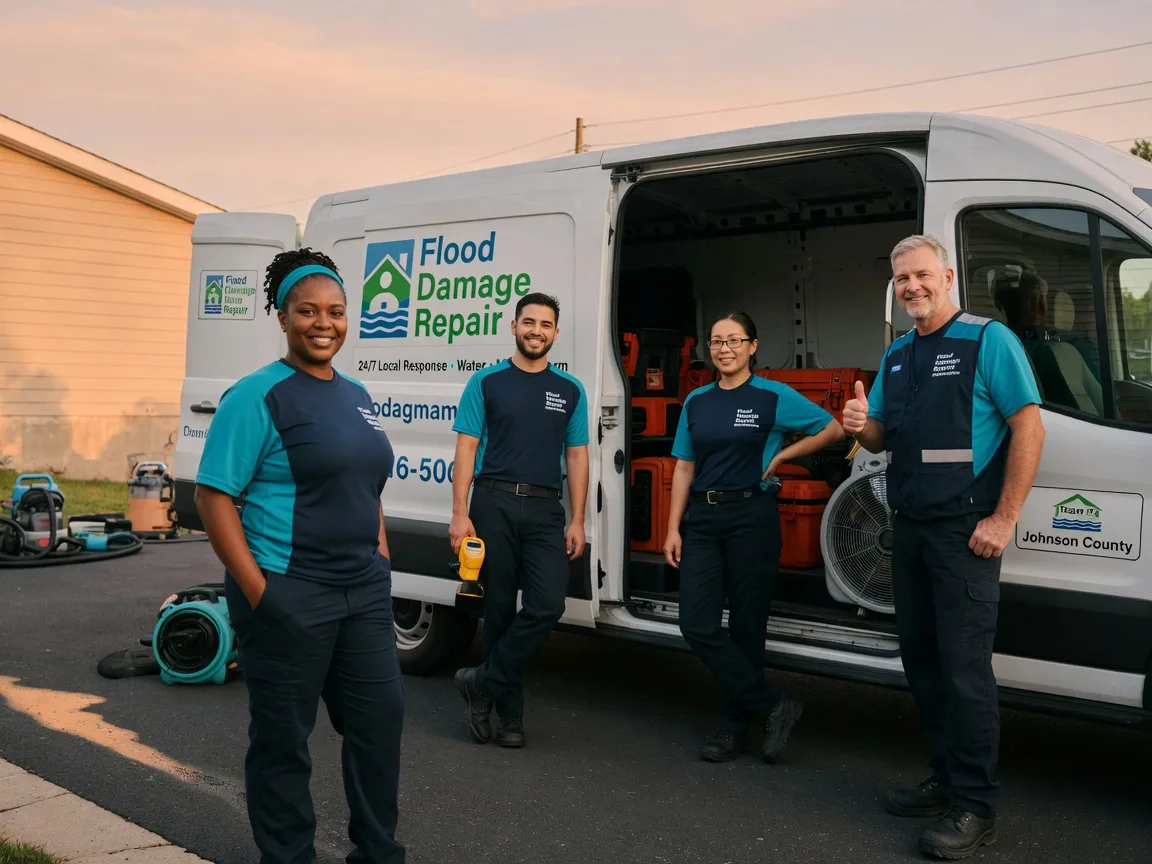 Water Damage Restoration company in Rhome, TX
